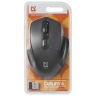 Мышь Defender Datum MB-345, черная, беспроводная, 4 кнопки, 800-1600 dpi, USB,