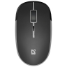 Мышь Defender Hit MB-775, черная, беспроводная, Встроен. АКБ, 4 кнопки, 1600dpi, USB