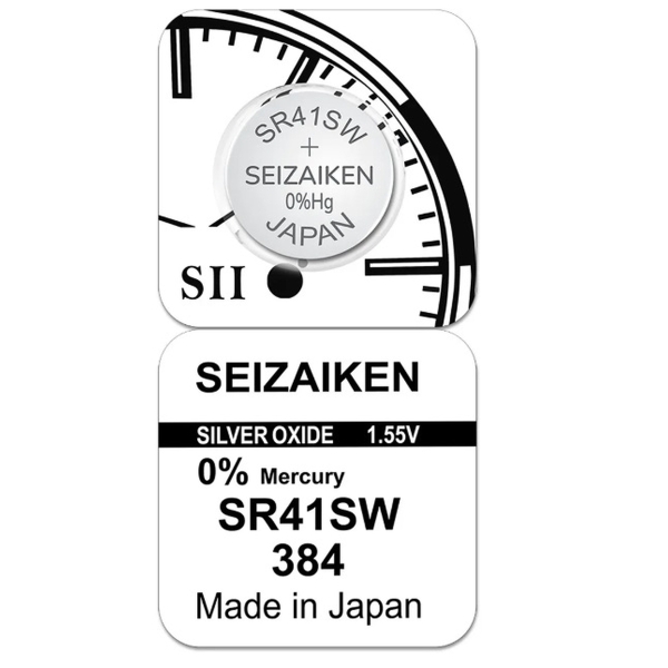 Эл. пит. 384 (SR41, SR41SW, SBA1-D1) SEIZAIKEN (10)