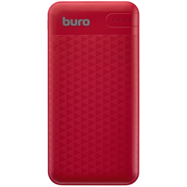 Мобильный аккумулятор Buro BP10G 10000mAh 2.1A красный (BP10G10PRD)