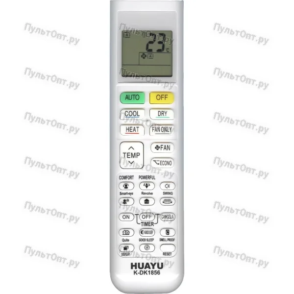 Пульт для кондиционера Huayu K-DK1856 для Daikin (универсальный)