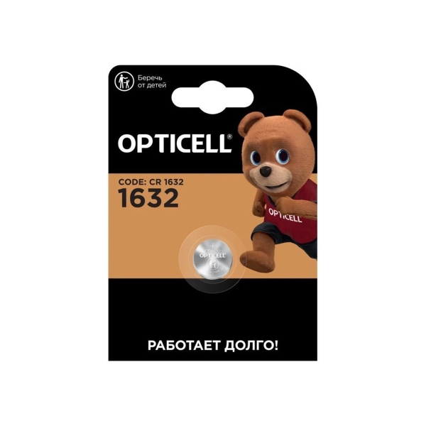 Элемент питания OPTICELL SPECIALTY CR1632 BL1 (1/20)