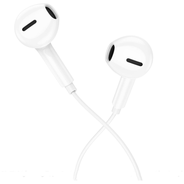 Наушники вставные Borofone BM71 с микр. белый (1/76/304)