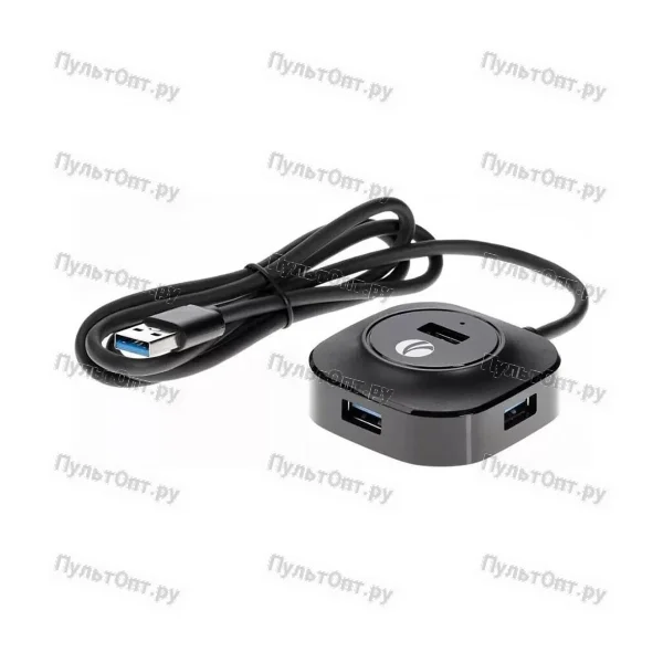 USB-концентратор USB3.0----4 USB3.0 +microUSB 1m VCOM (DH307-1M)(1/100)