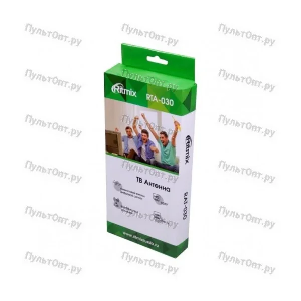 Антенна комнатная пассивная RITMIX RTA-030 (DVB-T2+аналог)