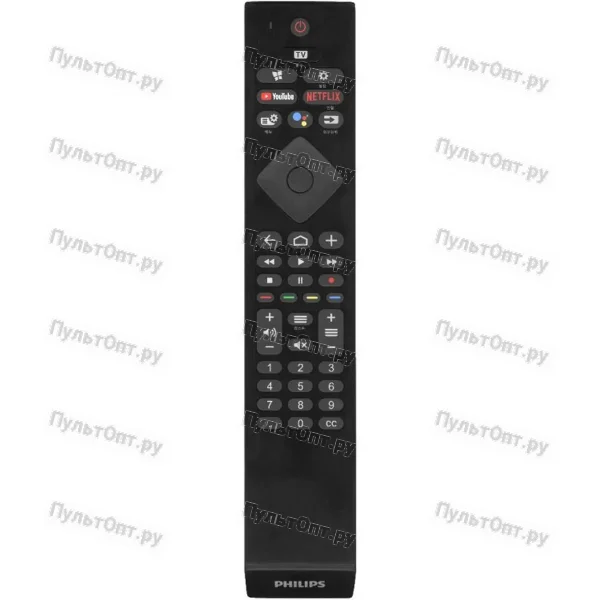 Пульт Philips YKF474-B006 (398GM10BKPHN0000HT) (YouTube, Netflix) (оригинальный)