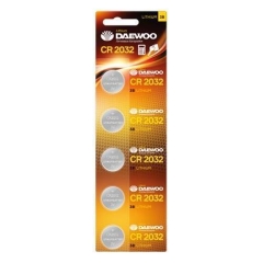Эл. пит. CR2032 BL5 Daewoo (5/100)