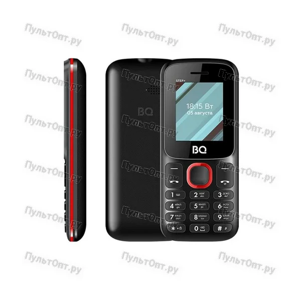 Мобильный телефон BQ 1848 Step+ Black+Red