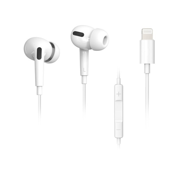 Универсальная гарнитура Smartbuy PRO-8, Super QUALITY, Lightning белая (SBH-1023K) (1/45)