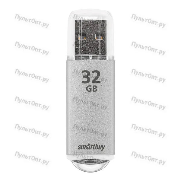 USB 32GB Smartbuy V-Cut серебро