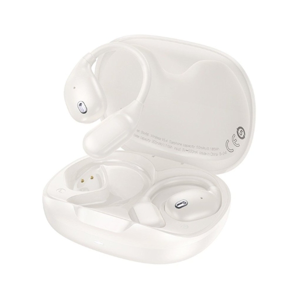 Наушники внутриканальные Borofone BW66 Oriole, пластик, bluetooth 5.4, микрофон, цвет: белый (1/22/1