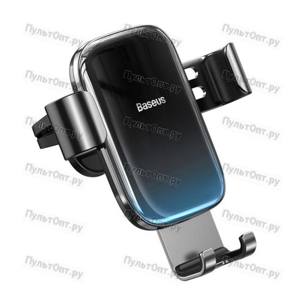 Держатель Baseus, SUYL-LG01, Glaze, пластик, в воздуховод, чёрный