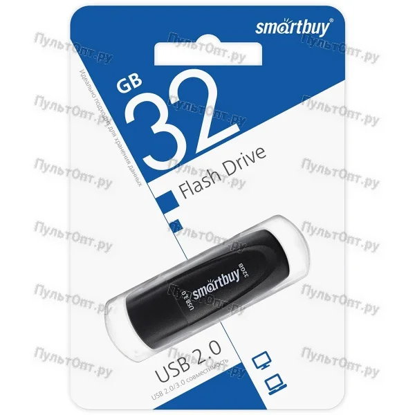USB 3.1 32GB Smart Buy Scout чёрный
