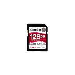 SDXC 128GB Kingston Class 10 UHS-II U3 V90 React Plus (300 Mb/s)