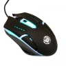Мышь Dialog Gan-Kata MGK-03U, черная, USB, игровая, 4 кнопки+ролик, 7-ми цветная подсветка