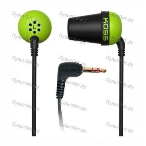 Наушники Koss The Plug Green вставные