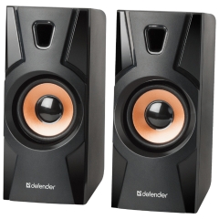 Активная система Defender 2.0 Aurora S8, черный, 8Вт