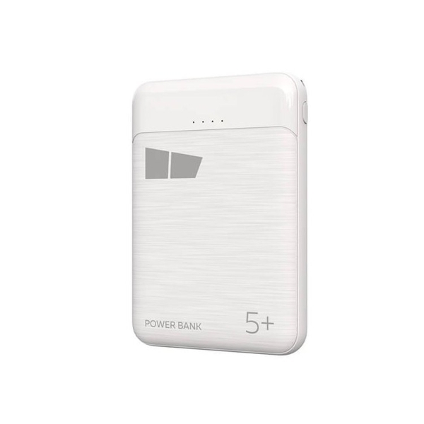 Внешний аккумулятор MORE CHOICE PB33-05 5000mAh 2.1A 2USB белый