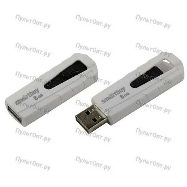 USB 8GB Smartbuy Iron белый