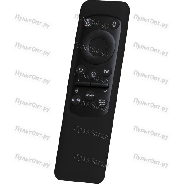 Силиконовый чехол H08 Black (черный) для пультов от телевизора Samsung