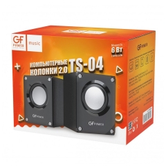 Колонки GFPower TS-04 6W черный (1/50)