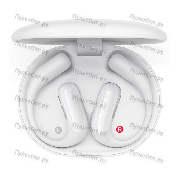 Наушники внутриканальные ACEFAST FA002 ACEFIT Air, пластик, bluetooth 5.3, микрофон, IP54, цвет: бел