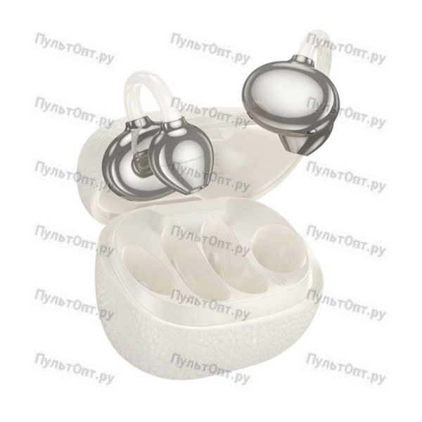 Наушники внутриканальные Hoco EA5 Duke, пластик, bluetooth 5.4, микрофон, цвет: белый (1/12/72)