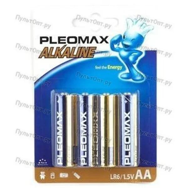 Эл. пит. AAA alkaline SR4 Samsung Pleomax Economy (48)