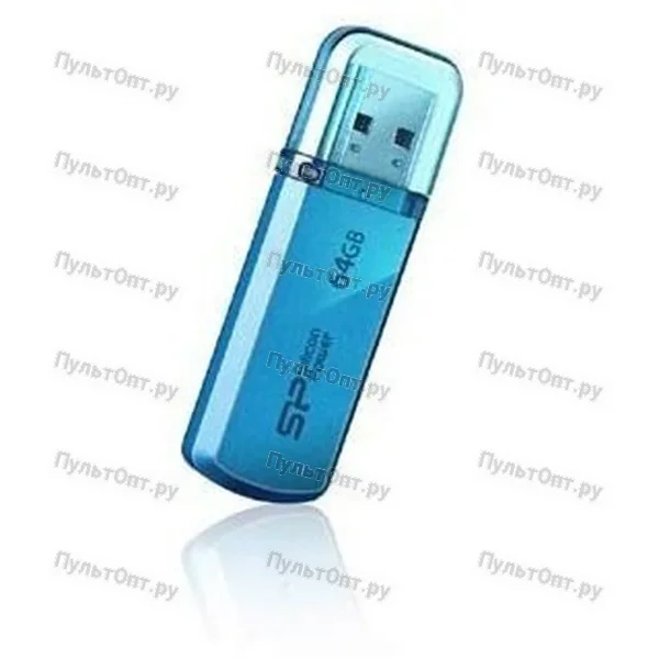 USB 64GB Silicon Power Helios 101 голубой