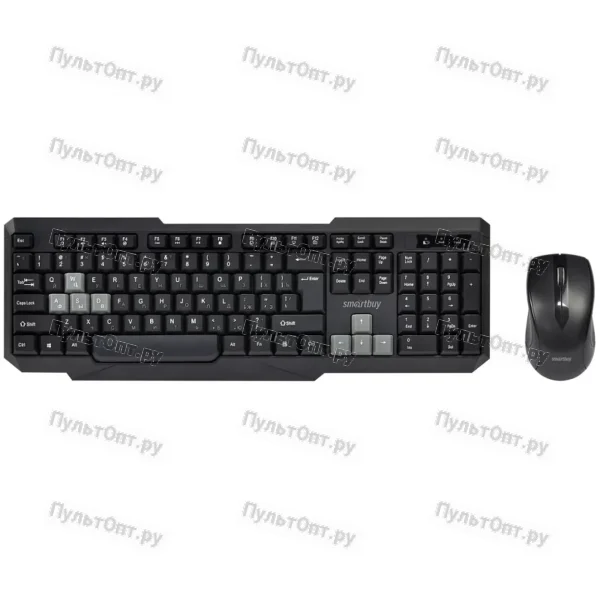 Набор Smartbuy ONE 230346AG-KG,черно-серый, беспроводной
