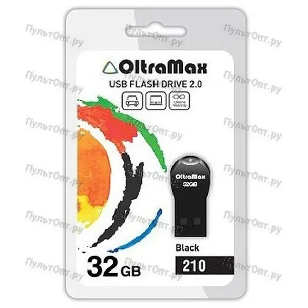 USB 32GB OltraMax 210 чёрный