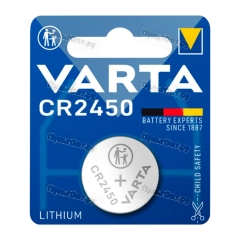 Батарейка Varta ELECTRONICS CR2450 BL1 Lithium 3V (6450) (1/10/100)