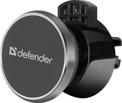 Держатель Defender CH-128, черный, магнит,на решетку вентиляции (1/100)