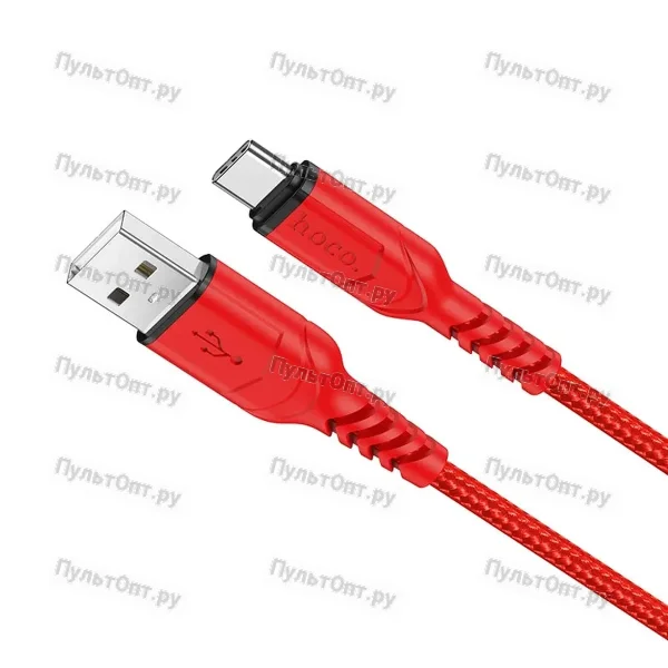 Кабель USB - micro USB Hoco X59 Victory (красный)