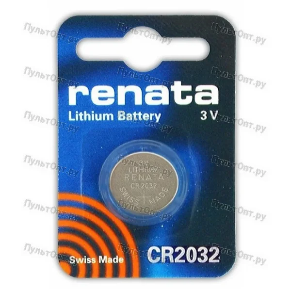 Эл. пит. CR2032 BL1 Renata (10)