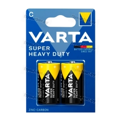 Батарейка Varta SuperLIFE R14 C BL2 Heavy Duty 1.5V (2014) (2/24/120)