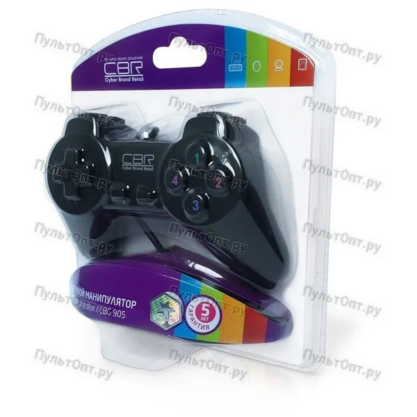 Геймпад CBR CBG-905 для PC, 10 кн, USB