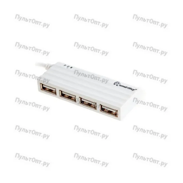 USB-Хаб Smartbuy 408 4USB белый