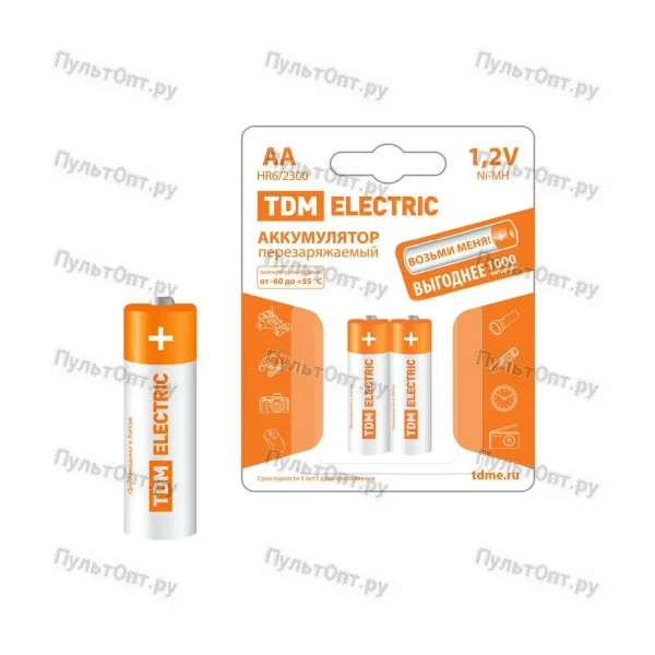 Аккумулятор AA BL2 TDM 2300 mAh