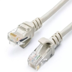 Патч-корд Atcom RJ-45 (m)-RJ-45 (m) 10.0м ПВХ 24AWG кат.5е серый (1/100)