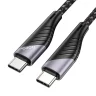 Кабель USB - 8 pin Hoco U95 Freeway PD (черный)