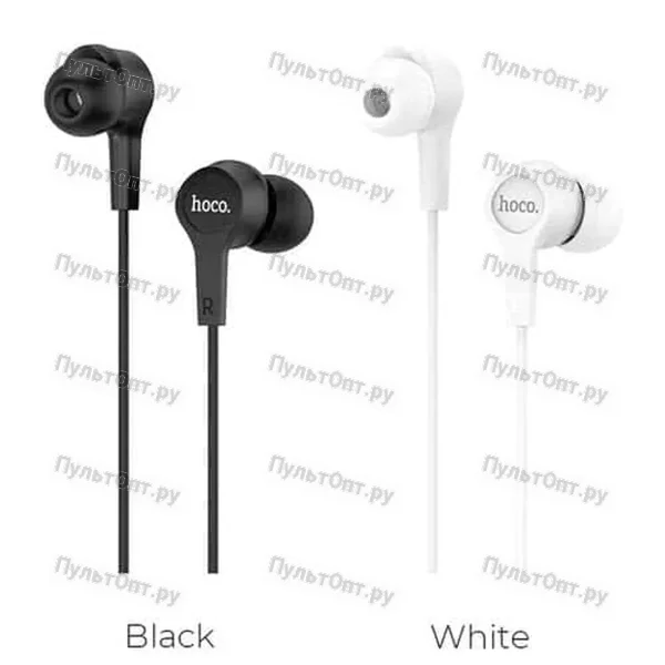 Гарнитура Hoco M50 Daintiness universal earphones with mic (белый)