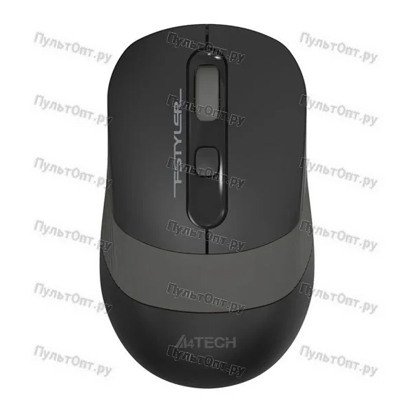 Мышь A4TECH Fstyler FG10 черный/серый оптическая (2000dpi) беспроводная USB (3but)