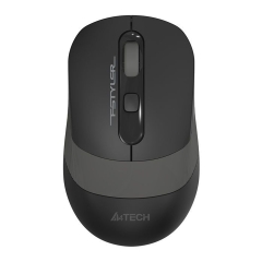 Мышь A4TECH Fstyler FG10 черный/серый оптическая (2000dpi) беспроводная USB (3but)