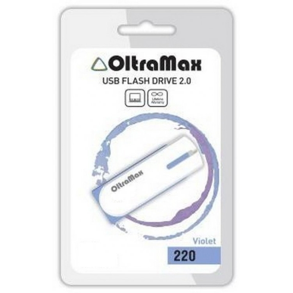USB 64GB OltraMax 220 фиолетовый