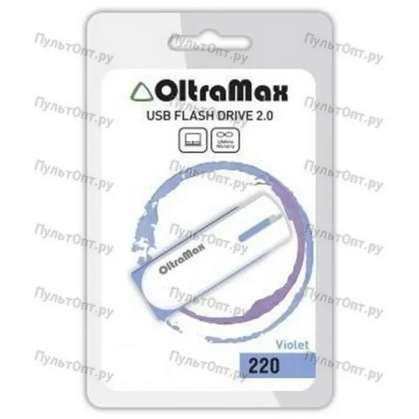 USB 64GB OltraMax 220 фиолетовый