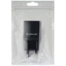 Адаптер сетевой Defender EPA-10, черный, 1xUSB, 5V/2.1А, пакет (1/200)