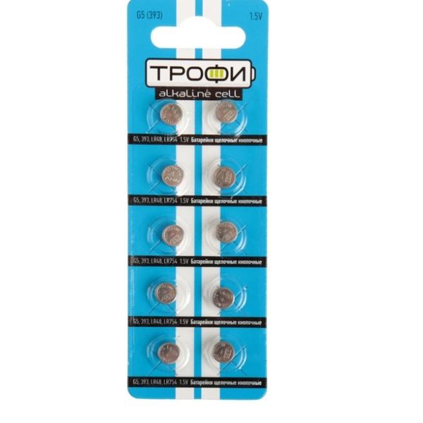 Эл. пит. G05 BL10 Трофи 1.55V (10)