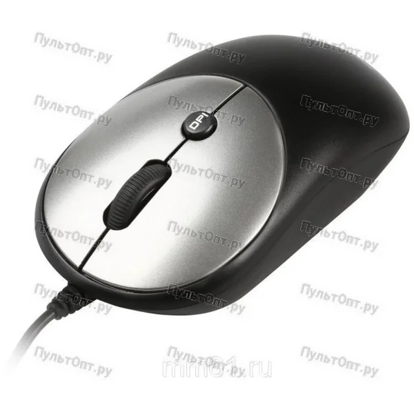 Мышь Smartbuy ONE 382 черная-серый металлик, проводная
