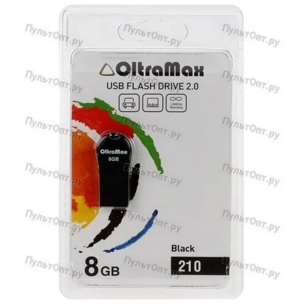 USB 8GB OltraMax 210 чёрный
